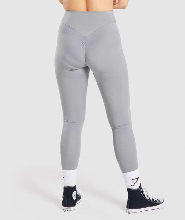 Grey Gymshark GS Power High Waisted Women's Leggings | US-95OILUD