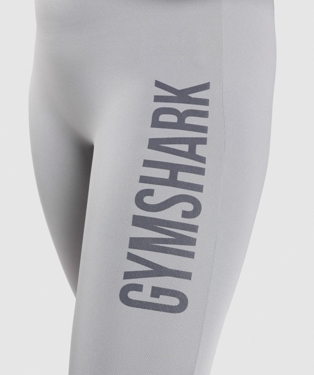 Grey Gymshark GS Power High Waisted Women's Leggings | US-95OILUD