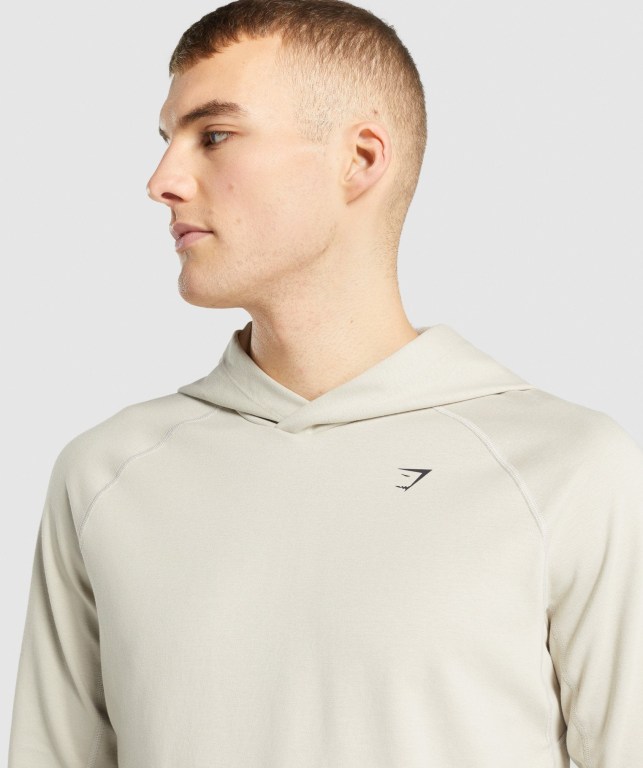 Grey Gymshark Studio Men's Hoodies | US-15XYNWB