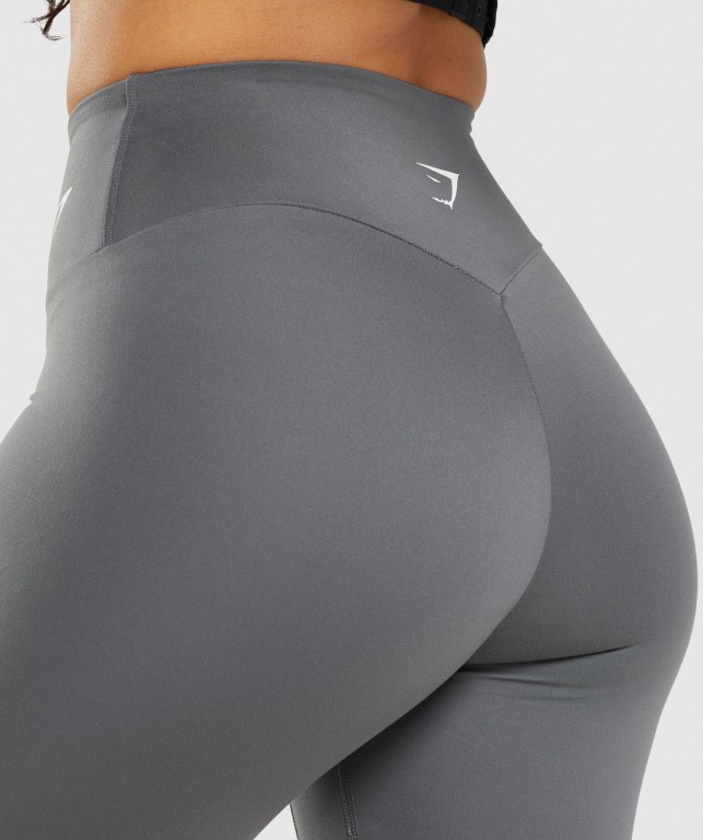 Grey Gymshark Training Cycling Women's Shorts | US-38QUIDF