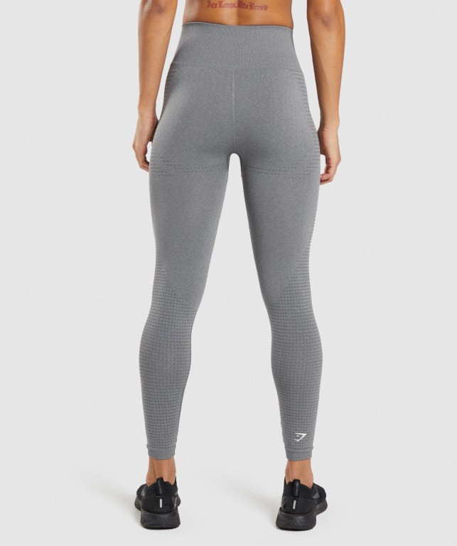 Grey Gymshark Vital Seamless 2.0 High Waisted Women's Leggings | US-75MAHRP