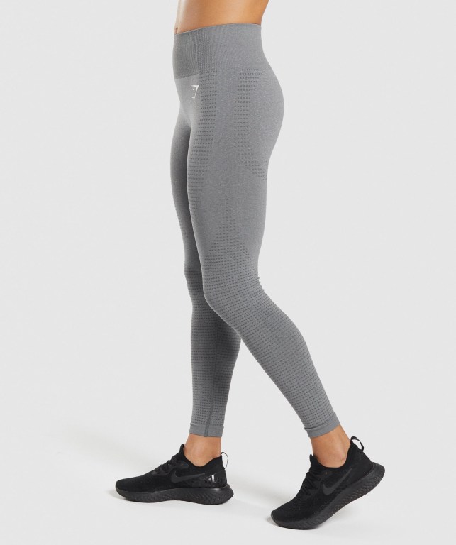 Grey Gymshark Vital Seamless 2.0 High Waisted Women's Leggings | US-75MAHRP