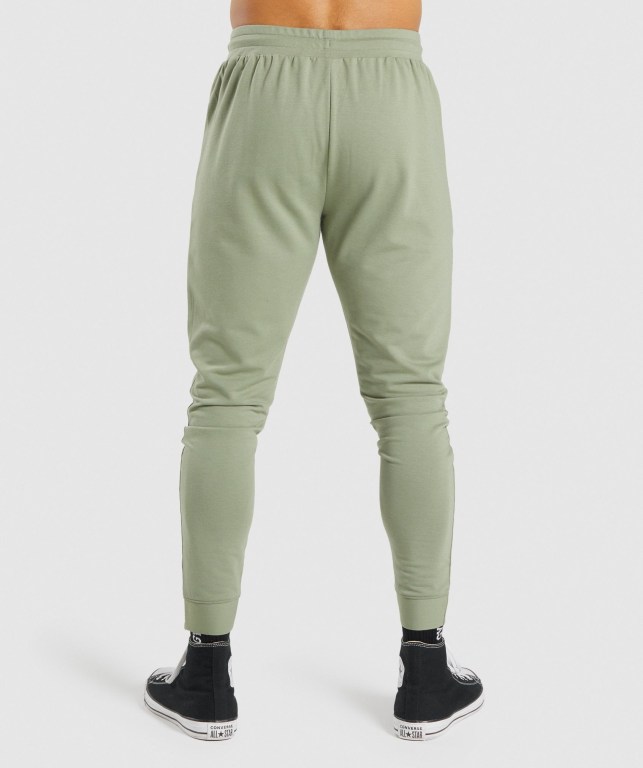 Light Green Gymshark Critical Men's Joggers | US-36DYHOA