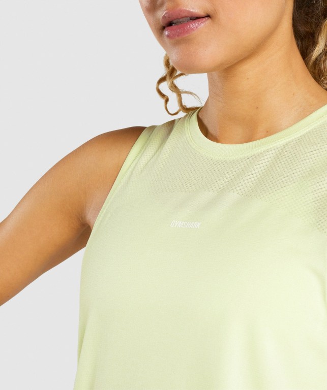 Light Green Gymshark Flex Women's Tank Tops | US-90ILTUK