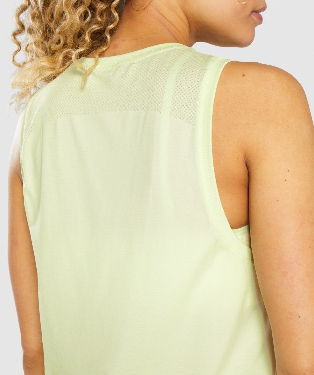 Light Green Gymshark Flex Women's Tank Tops | US-90ILTUK