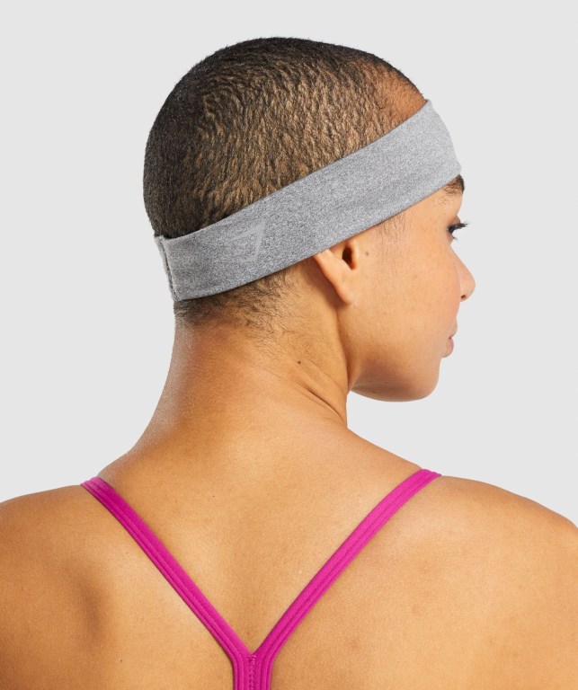 Light Grey Gymshark New Era Headband Men's Headwear | US-07VQPRB