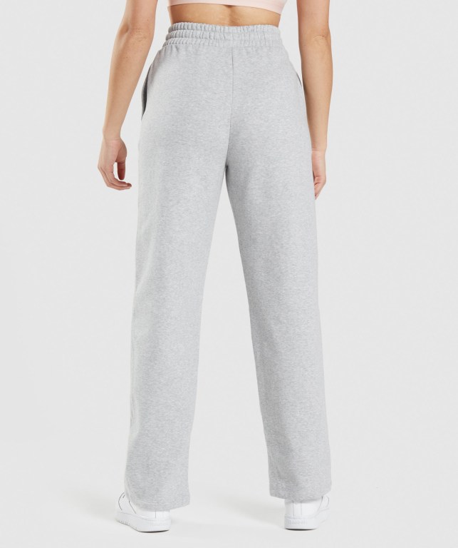 Light Grey Gymshark Training Straight Leg Women's Joggers | US-18VFOQL