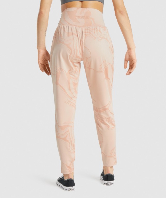 Light Pink Gymshark GS Power Women's Joggers | US-34RALUG