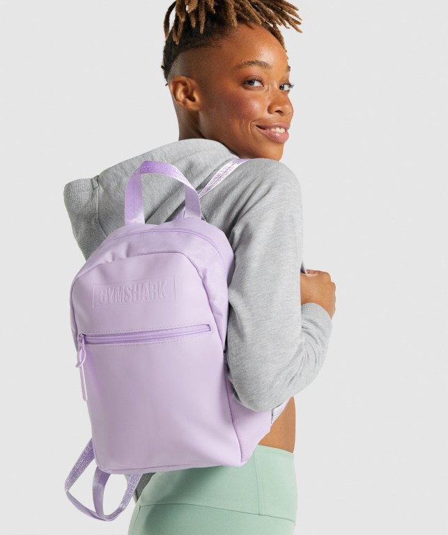 Light Purple Gymshark Everyday Mini Men's Bags & Backpacks | US-63MEPZQ