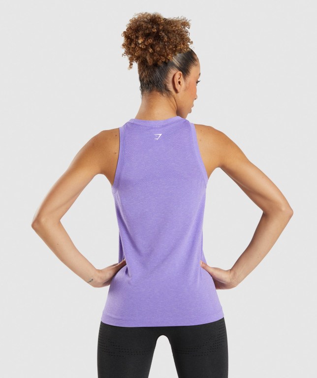 Light Purple Gymshark Vital Seamless 2.0 Light Women's Tank Tops | US-69XGYOA