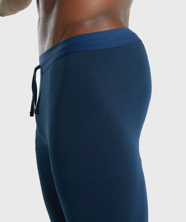 Navy Gymshark 315 Tights Men's Joggers | US-82VEKLO