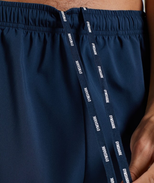 Navy Gymshark Arrival Men's Shorts | US-42MXDSP