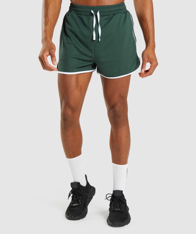 Obsidian Green / White Gymshark Recess 3\