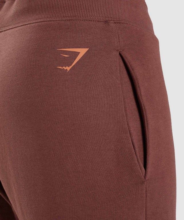 Pink Brown Gymshark Bold Men's Shorts | US-90CSNJI