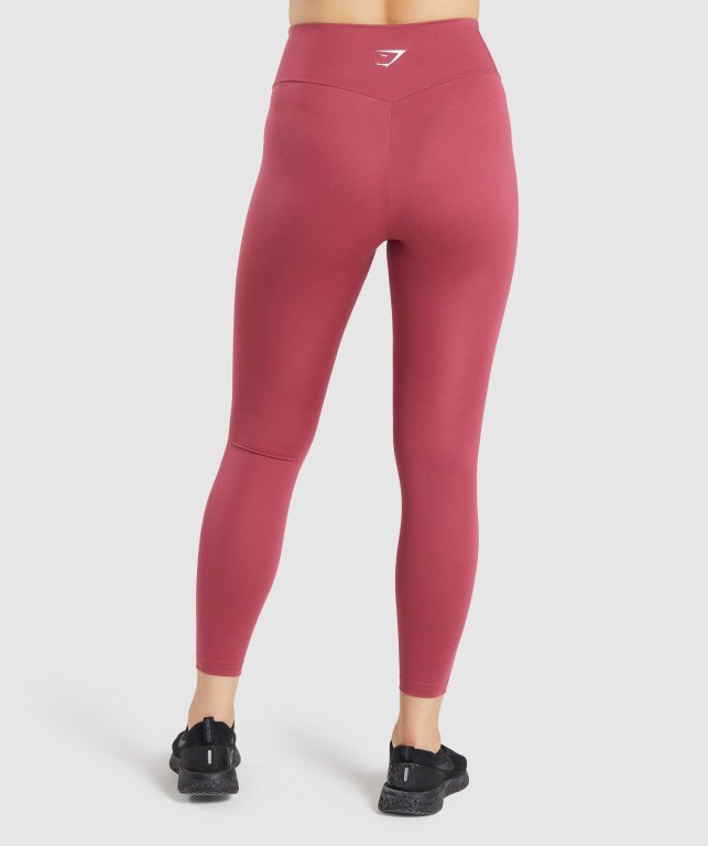 Pink Gymshark Training High Waisted Women's Leggings | US-18BEAQT