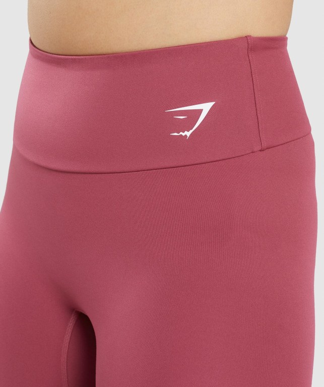 Pink Gymshark Training High Waisted Women's Leggings | US-18BEAQT