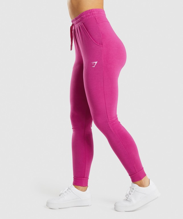 Pink Gymshark Training Pippa Women's Joggers | US-89WRGTB