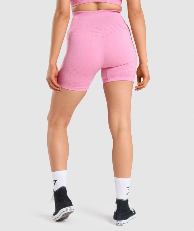 Pink Gymshark Vital Seamless 2.0 Women's Shorts | US-36RFLVT