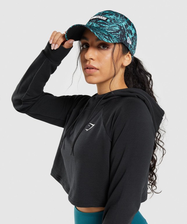 Turquoise Gymshark Manimal Snapback Women's Headwear | US-02ILXPV