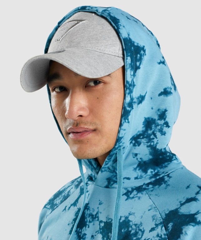 Turquoise Gymshark Restore Men's Hoodies | US-62NSIWA