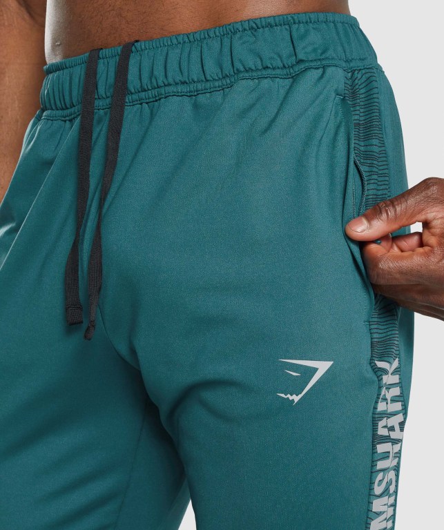 Turquoise Gymshark Sport Men's Joggers | US-26GPHMT