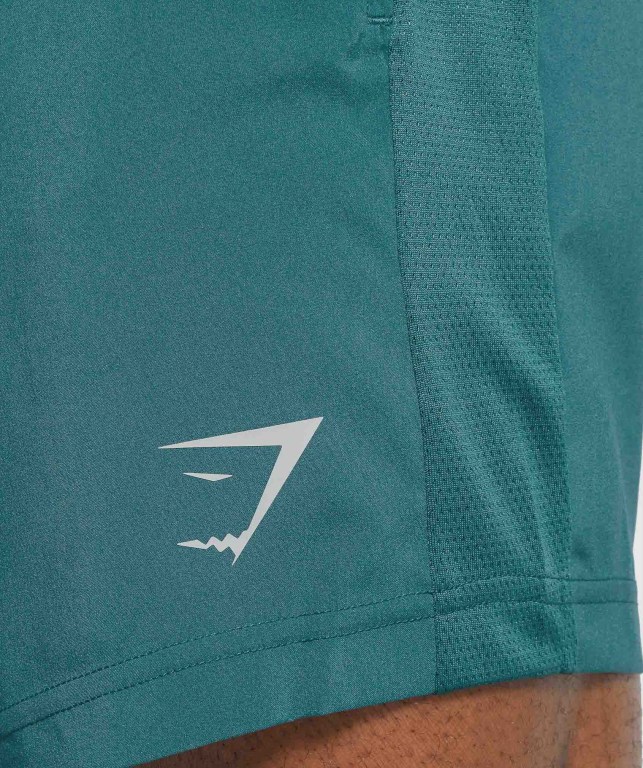 Turquoise Gymshark Sport Men's Shorts | US-82UCLMZ