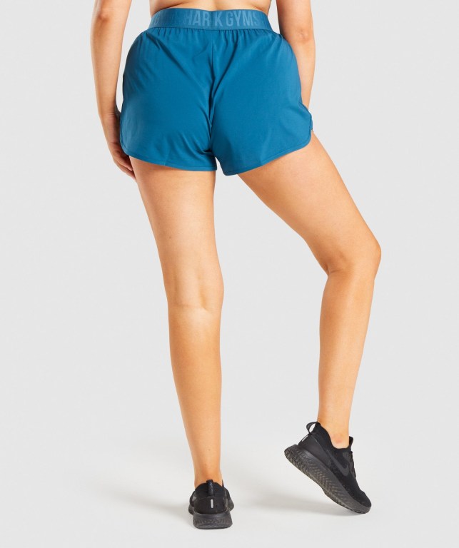 Turquoise Gymshark Training Loose Fit Women's Shorts | US-93NWTIM